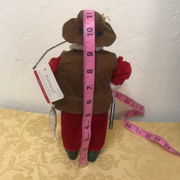 NWT Collectible Fishing Santa - Picture 5 of 12